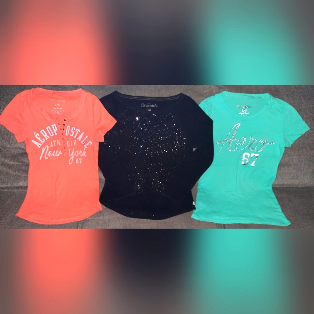 AEROPOSTALE LOT ALL SIZE LARGE